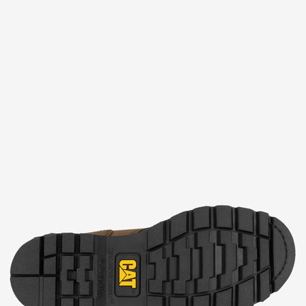 CAT Footwear Second Shift Steel Toe Waterproof Work Boot - Dark Brown