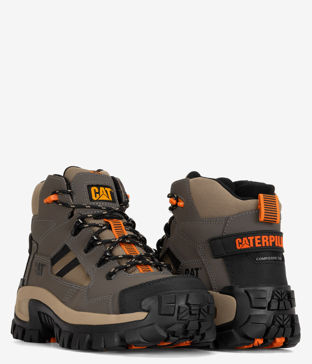 CAT Footwear Invader Mid Vent Composite Toe Work Boot - Bungee Cord