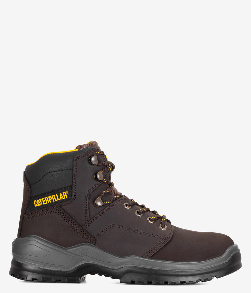 CAT Footwear Striver Steel Toe Work Boot - Brown