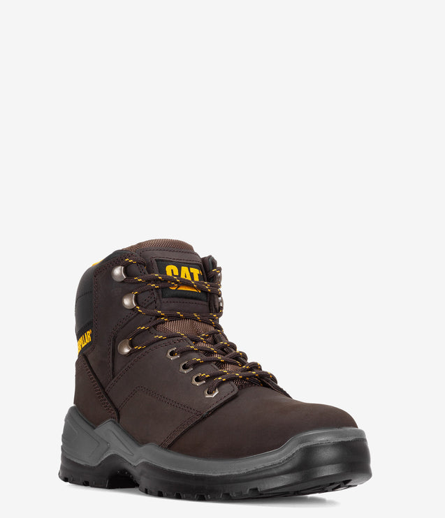 CAT Footwear Striver Steel Toe Work Boot - Brown