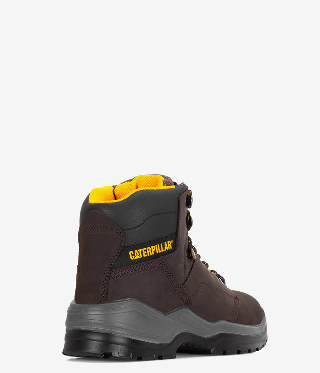 CAT Footwear Striver Steel Toe Work Boot - Brown