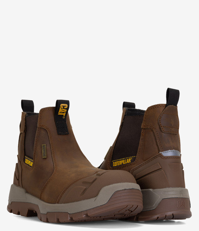 CAT Footwear Striver XL Chelsea Waterproof Steel Toe Work Boot - Pyramid