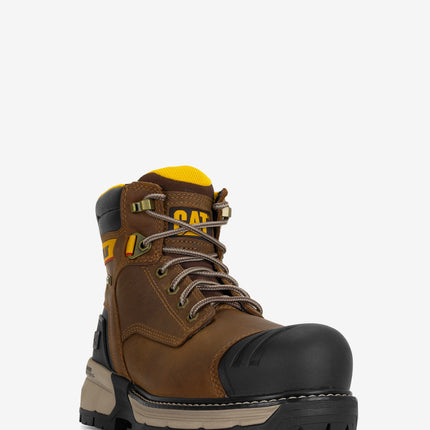 CAT Footwear Excavator ft Power Spring Technology 6" Comp Toe Work Boot - Men