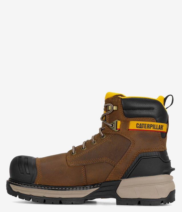 CAT Footwear Excavator ft Power Spring Technology 6" Comp Toe Work Boot - Men