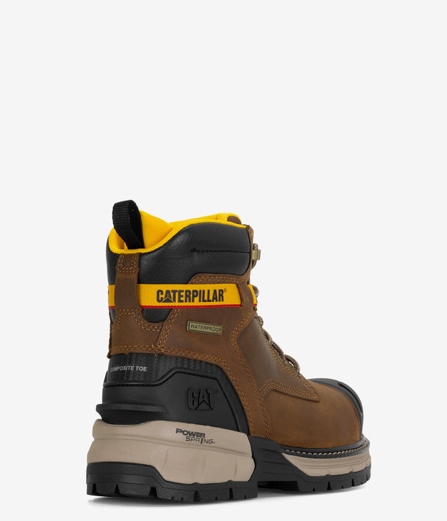 CAT Footwear Excavator ft Power Spring Technology 6" Comp Toe Work Boot - Men