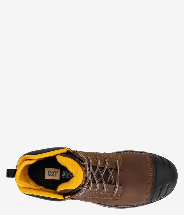 CAT Footwear Excavator ft Power Spring Technology 6" Comp Toe Work Boot - Men