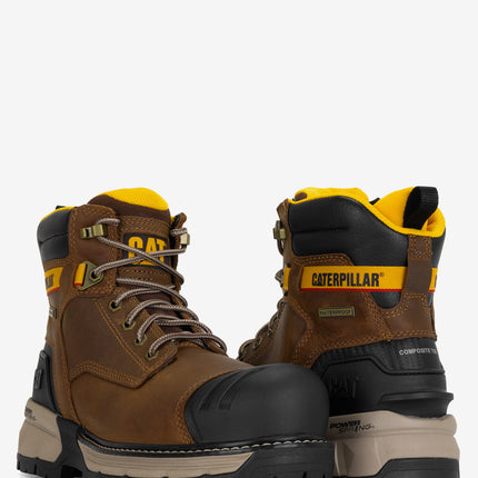 CAT Footwear Excavator ft Power Spring Technology 6" Comp Toe Work Boot - Men