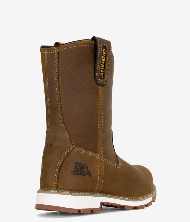 CAT Footwear 247 10" Welly Steel Toe Work Boot - Pyramid