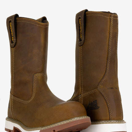 CAT Footwear 247 10" Welly Steel Toe Work Boot - Pyramid