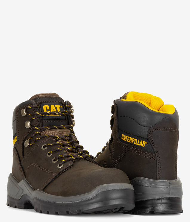 CAT Footwear Striver Soft Toe Work Boot - Brown