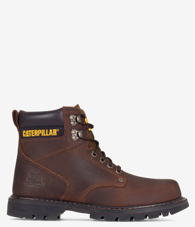 CAT Footwear Second Shift Soft Toe Work Boot - Dark Brown