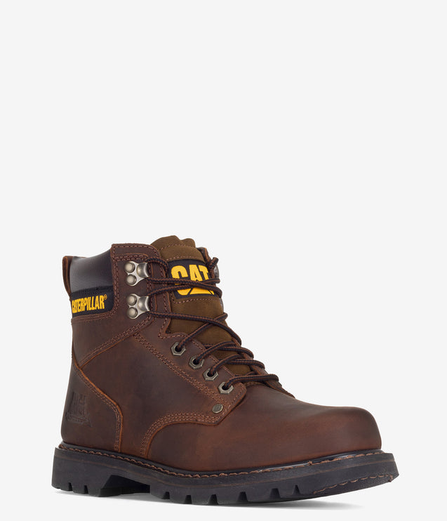 CAT Footwear Second Shift Soft Toe Work Boot - Dark Brown