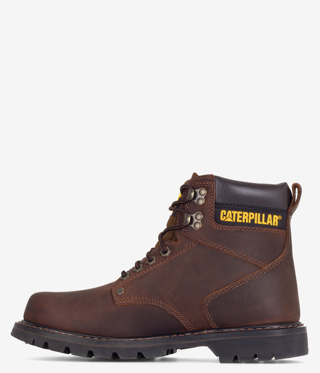 CAT Footwear Second Shift Soft Toe Work Boot - Dark Brown