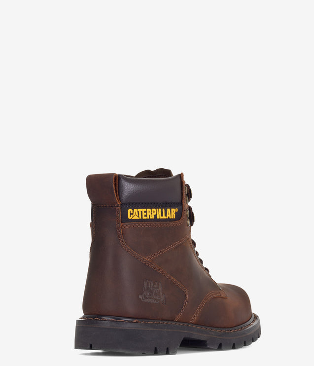 CAT Footwear Second Shift Soft Toe Work Boot - Dark Brown