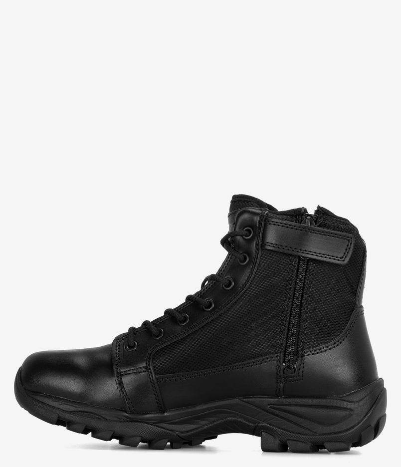 Bates Fuse Mid Side Zip Boot - Black