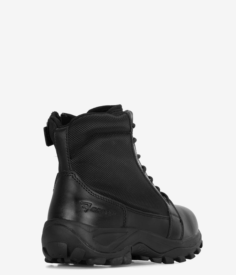 Bates Fuse Mid Side Zip Boot - Black