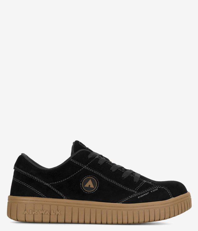 Airwalk Camino Composite Toe Work Shoe - Black