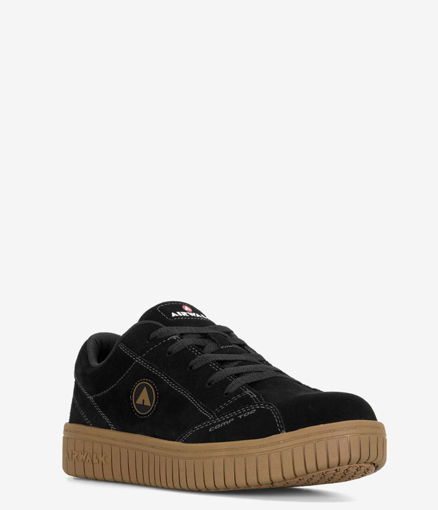 Airwalk Camino Composite Toe Work Shoe - Black