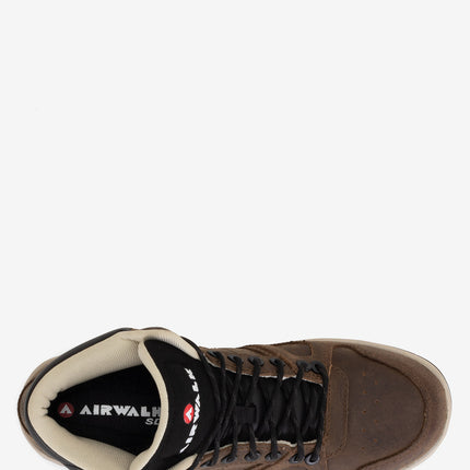 Airwalk Mongo Mid Composite Toe ESD Work Shoe - Brown