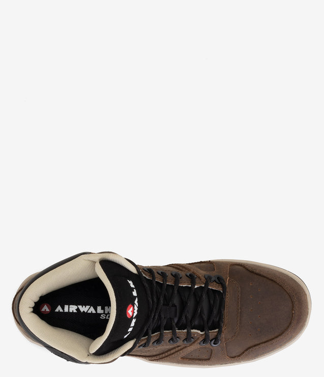 Airwalk Mongo Mid Composite Toe ESD Work Shoe - Brown