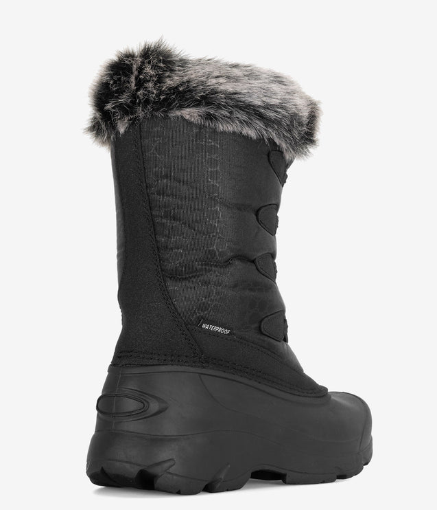 Northikee by Winter Tecs Lace Up Winter Boot - Black