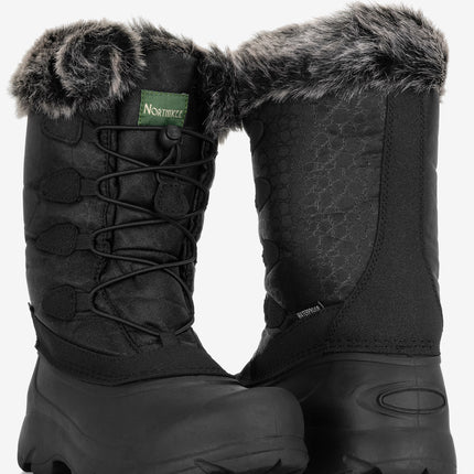 Northikee by Winter Tecs Lace Up Winter Boot - Black