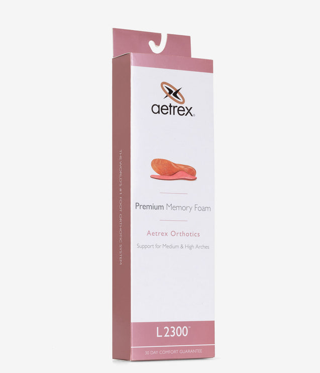 Aetrex Premium Extra Comfort Memory Foam Orthotics - No Color