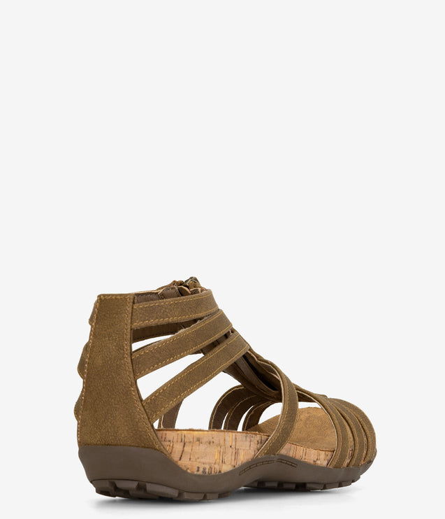 Bearpaw Layla Zipper Sandal - Cocoa
