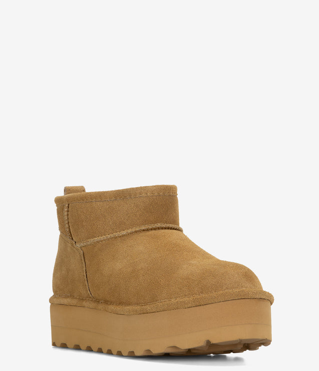 Bearpaw Retro Shorty Platform Boot - Iced Coffee