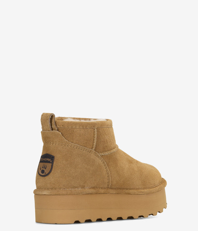 Bearpaw Retro Shorty Platform Boot - Iced Coffee