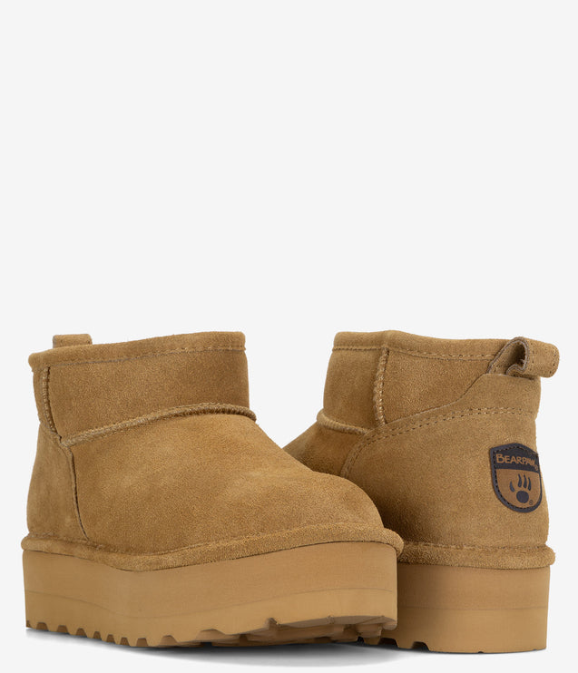 Bearpaw Retro Shorty Platform Boot - Iced Coffee