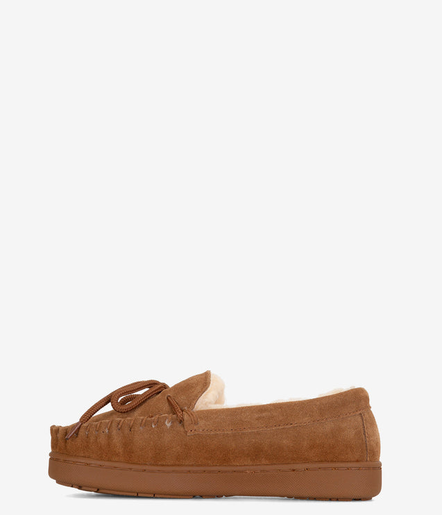 Bearpaw Moc II Youth Moccasin Slipper - Hickory