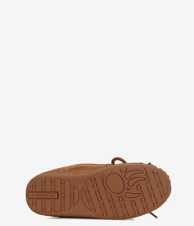Bearpaw Moc II Youth Moccasin Slipper - Hickory