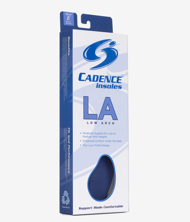 Cadence Low Arch Insole - Blue