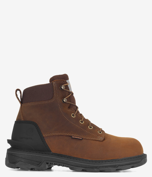 Carhartt Ironwood 6" Alloy Toe Waterproof Work Boot - Brown