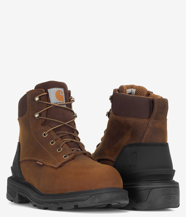 Carhartt Ironwood 6" Alloy Toe Waterproof Work Boot - Brown