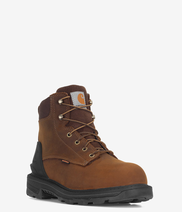 Carhartt Ironwood 6" Alloy Toe Waterproof Work Boot - Brown