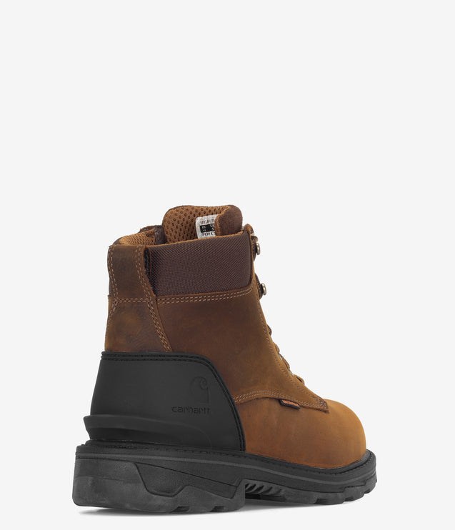 Carhartt Ironwood 6" Alloy Toe Waterproof Work Boot - Brown