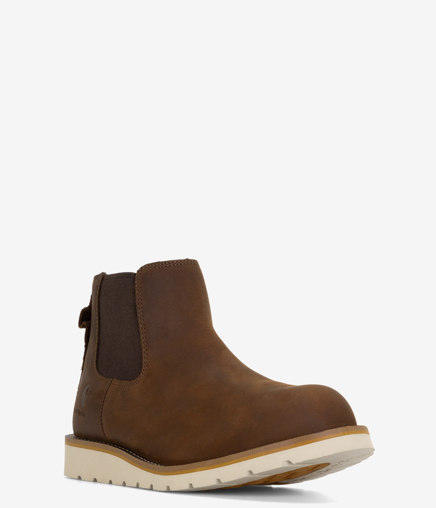 Carhartt Chelsea Steel Toe Wedge Work Boot - Dark Brown