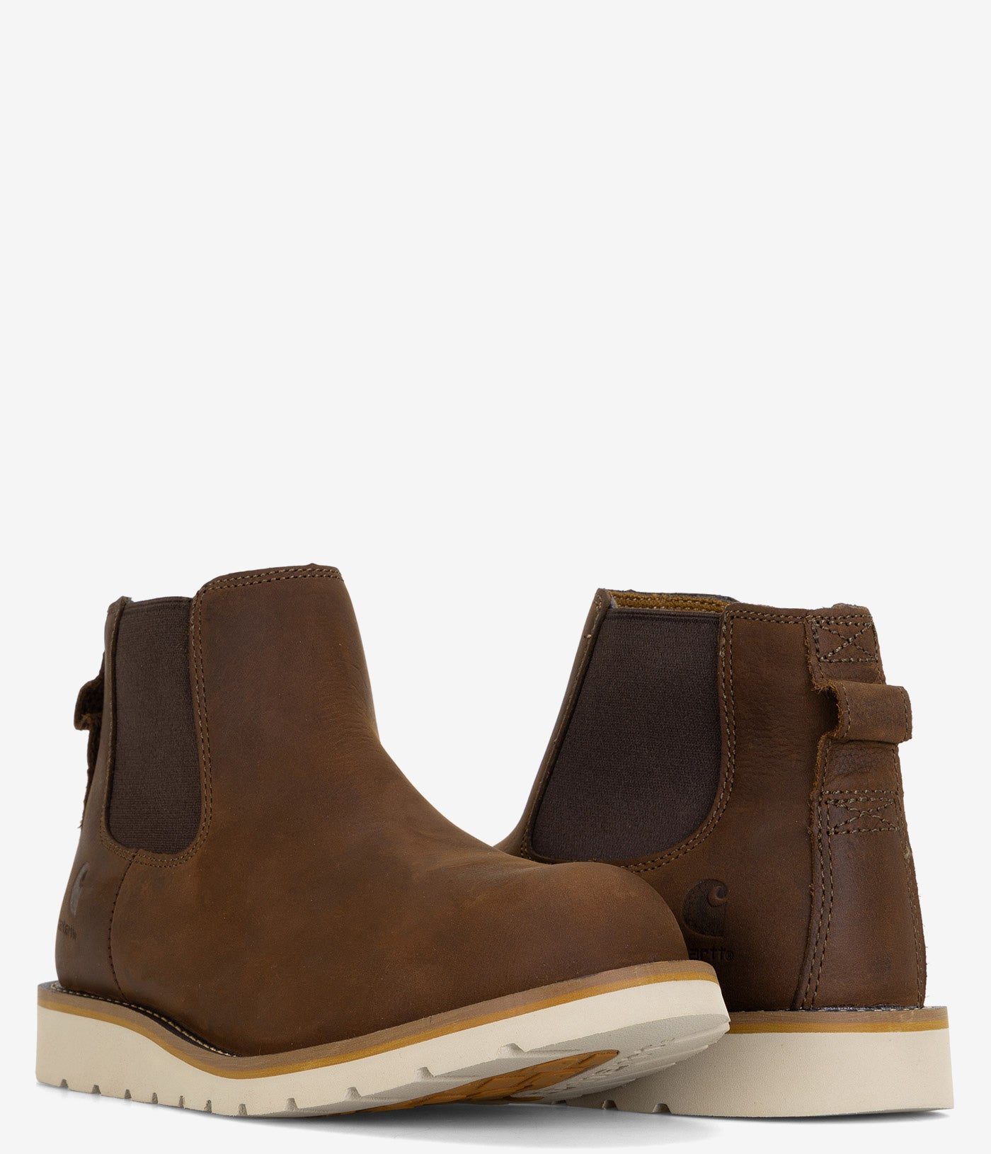 Carhartt Chelsea Steel Toe Wedge Work Boot - Dark Brown