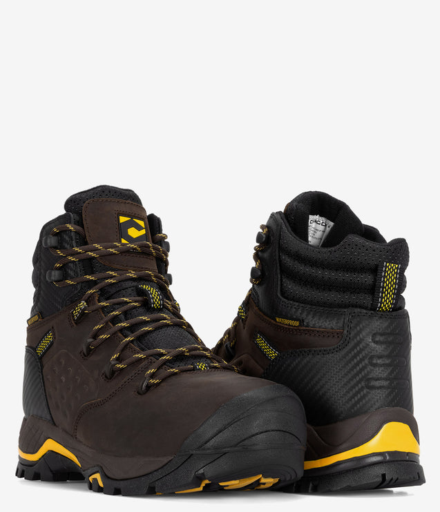 Chinook Olympic 6" Composite Toe Waterproof Work Boot - Brown