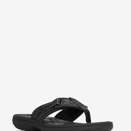 Clarks Breezey Sun Sandals - Black