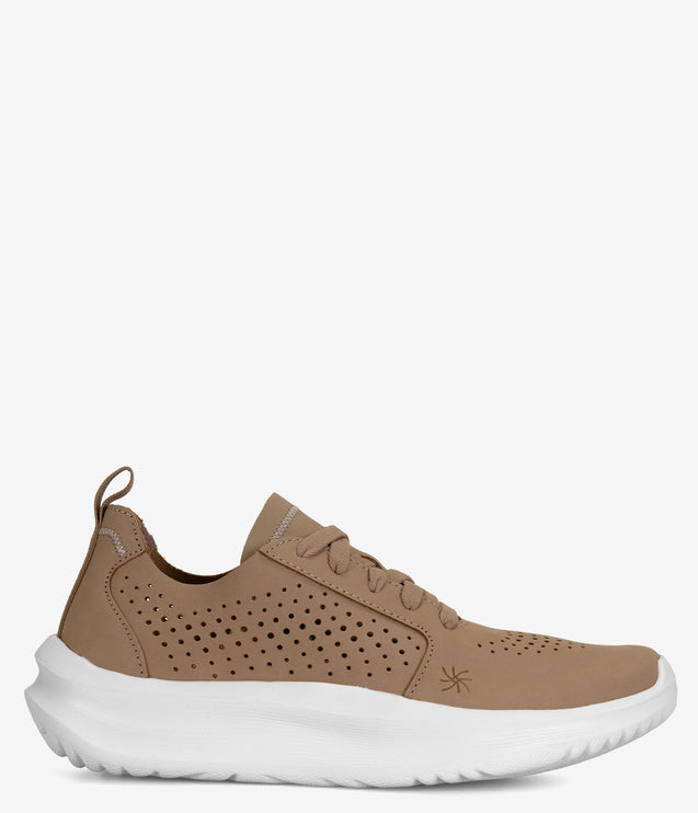 Clarks Solevana Style Sneakers - Sand