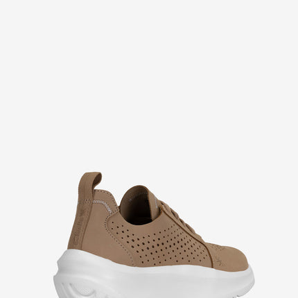 Clarks Solevana Style Sneakers - Sand