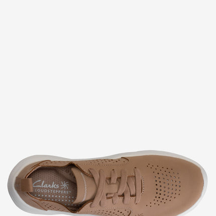 Clarks Solevana Style Sneakers - Sand