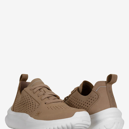 Clarks Solevana Style Sneakers - Sand