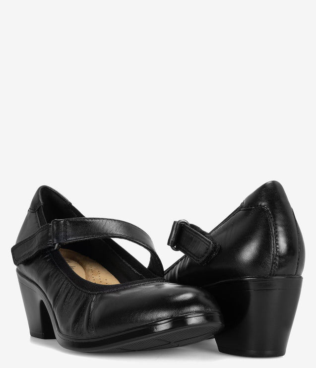 Clarks Emily 2 Mabel Slip Resistant Mary Jane - Black