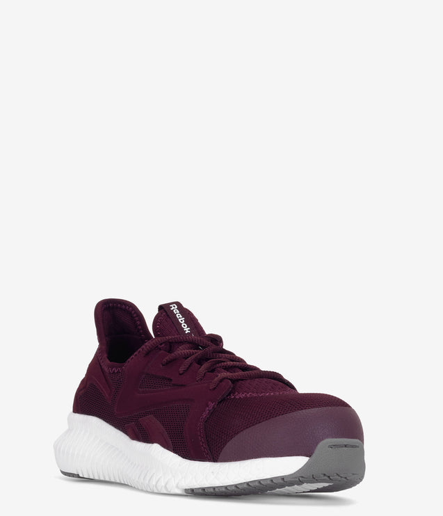 Reebok Flexagon 3.0 Composite Safety Toe ESD Athletic Shoe - Maroon