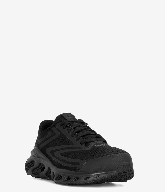 Reebok Work Fuel Flex Composite Toe Work Shoe - Black