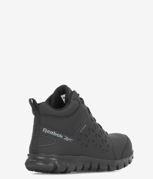 Reebok Sublite Exofuse 6" Composite Safety Toe Work Shoe - Black